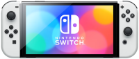 Nintendo Switch OLED White (ЧИП)[Б.У ПРИСТАВКИ]